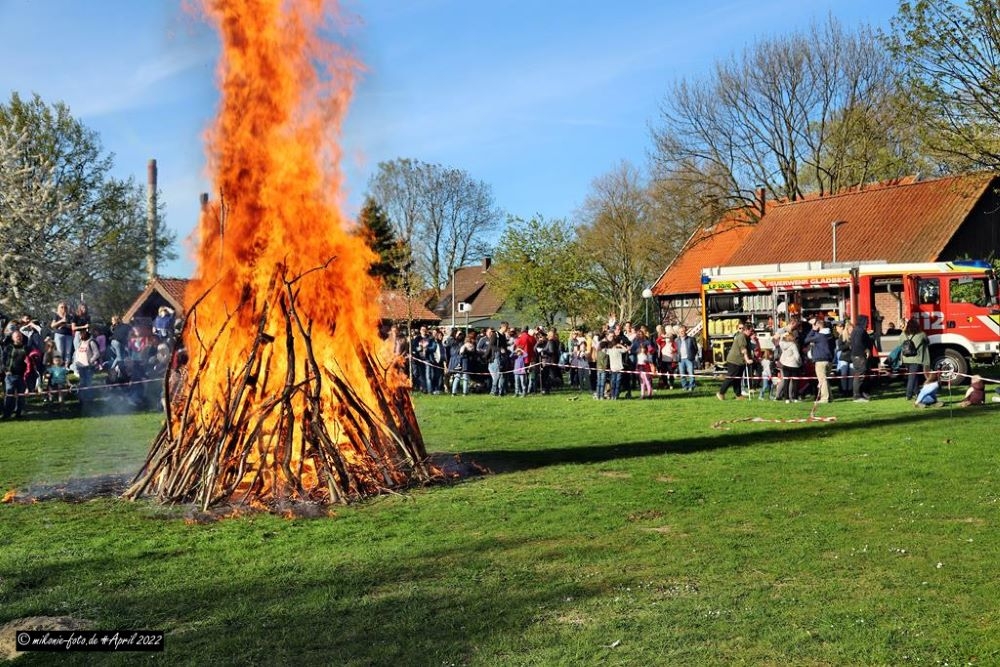 Osterfest und Osterfeuer am Kotten Nie