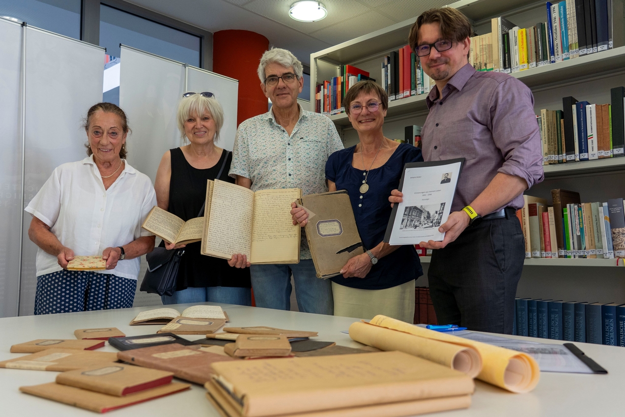 Stadtarchiv übernimmt Tagebücher des Gladbecker Bergarbeiters Johann Huber aus der Kriegs- und Zwischenkriegszeit