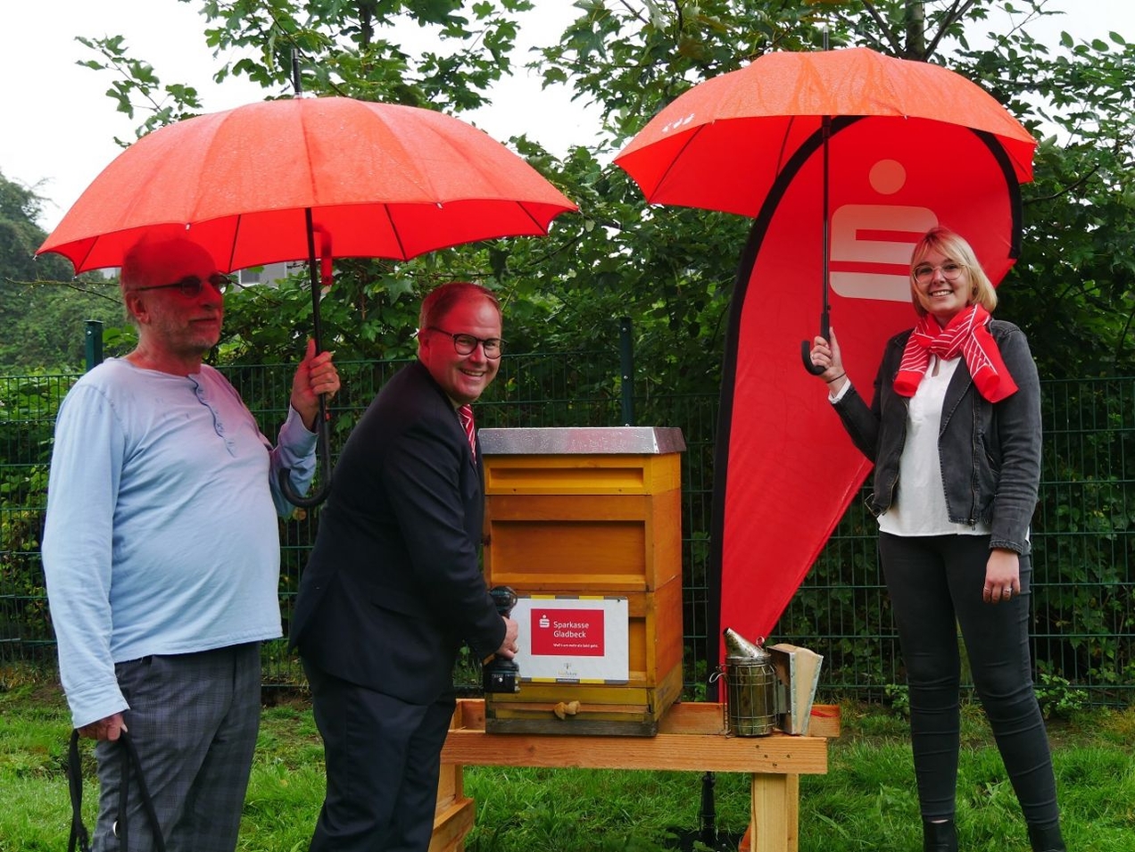 Die Sparkasse Gladbeck kümmert sich um das Wohl der Region