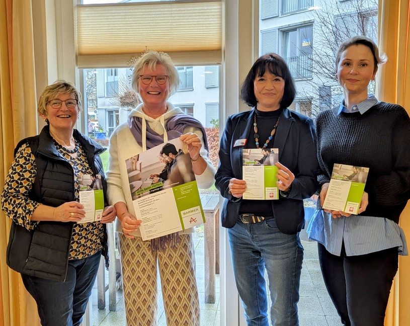 Foto von links: Marie Luise Schulte im Walde 