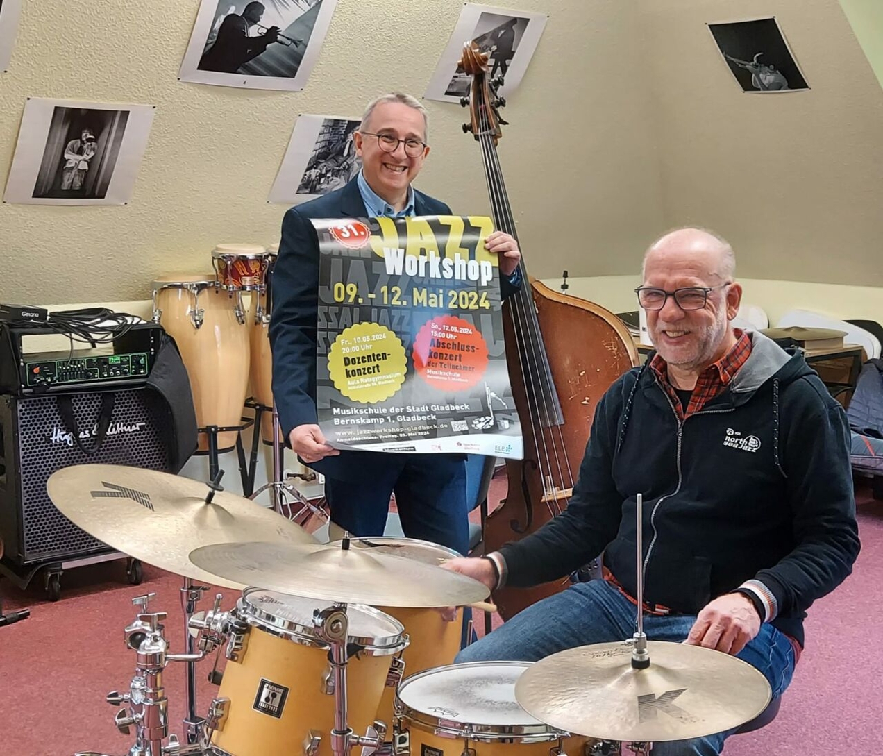 Musikschule lädt ein zum 31. Internationalen Jazzworkshop  Gladbeck