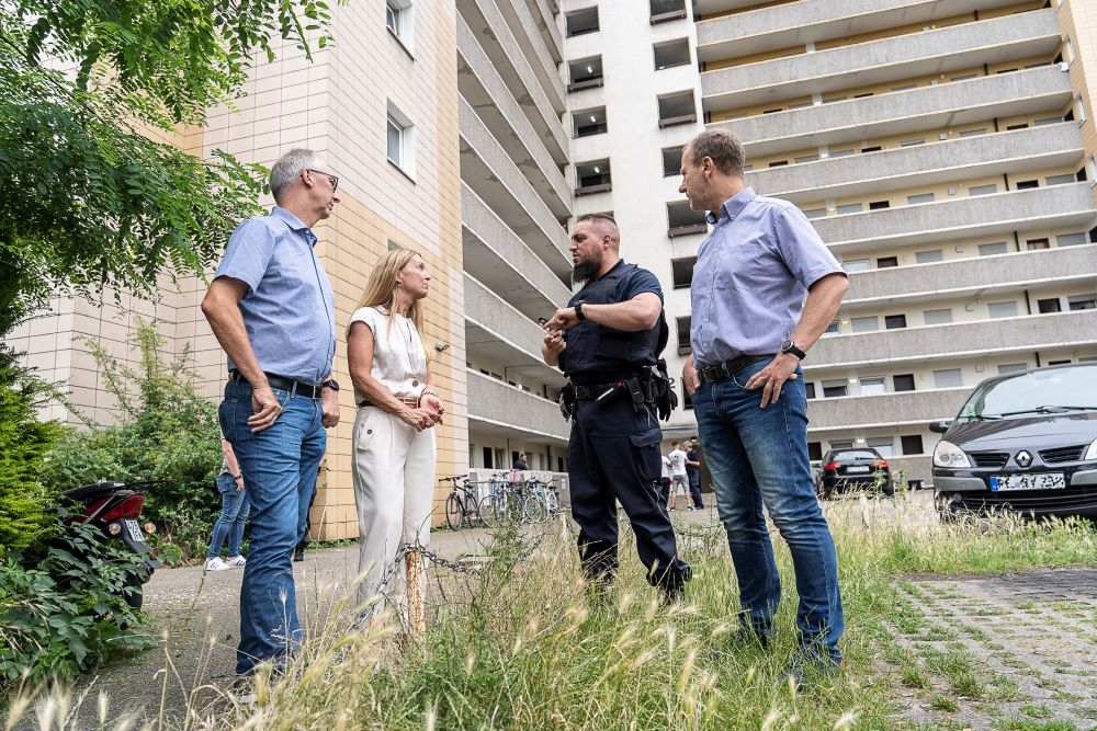 Steinstraße 72: Sicherheitsdienst und Beratungsangebote  zeigen Wirkung