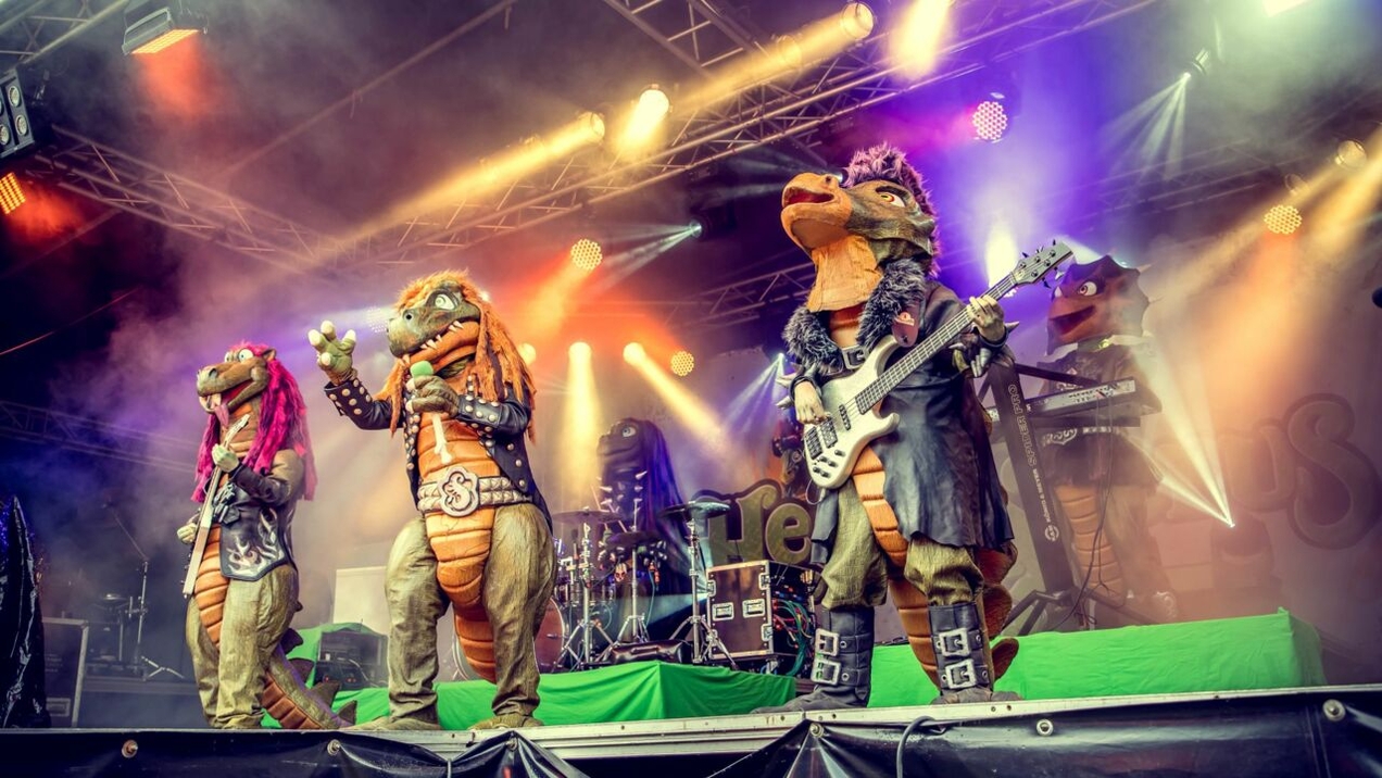 Heavysaurus und Conni zu Gast in der Stadthalle