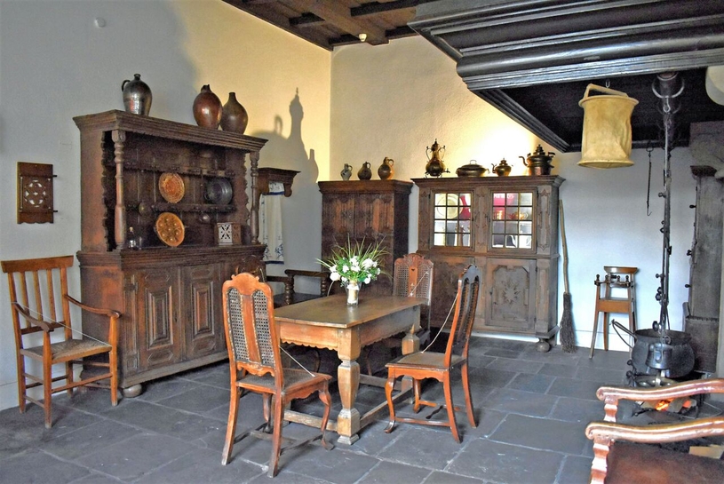 Die „Vestische Küche“ in der Dauerausstellung des Museums der Stadt  Gladbeck.