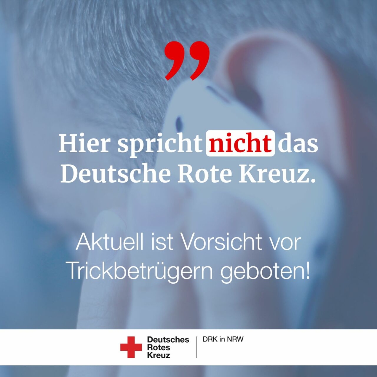 DRK in Nordrhein-Westfalen warnt vor Telefonbetrügern