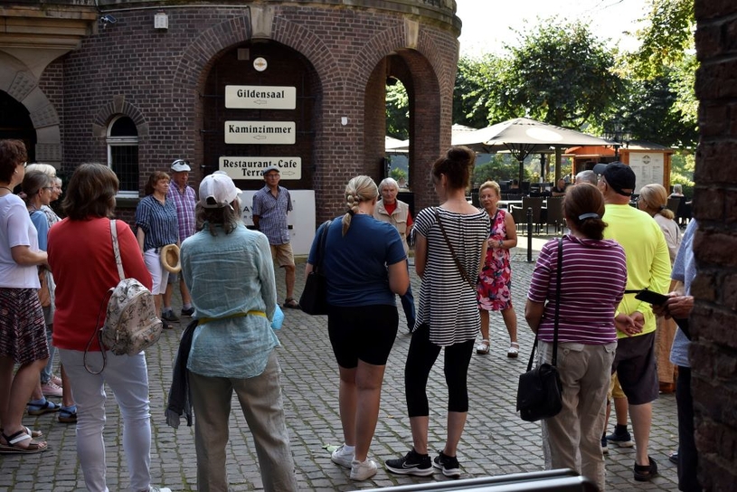 Am Tag des offenen Denkmals gab es für die  Architekturführungen des Museums in Wittringen viel Zuspruch.
