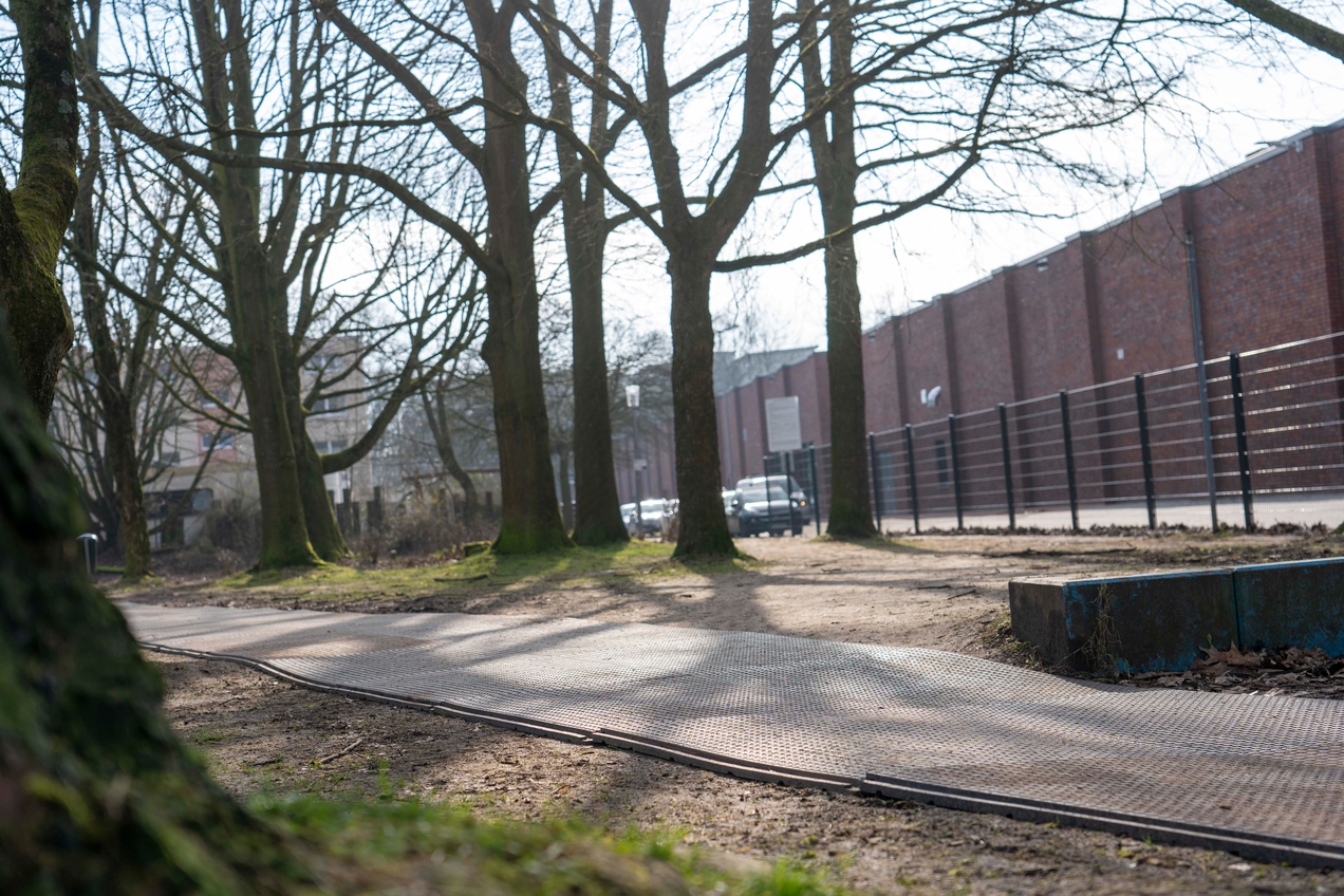 Übergangslösung zum Geschäftszentrum Nord umgesetzt