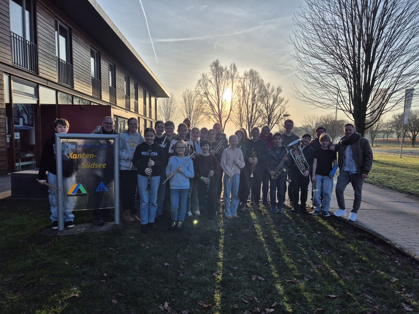Gruppenfoto vom Probenwochenende