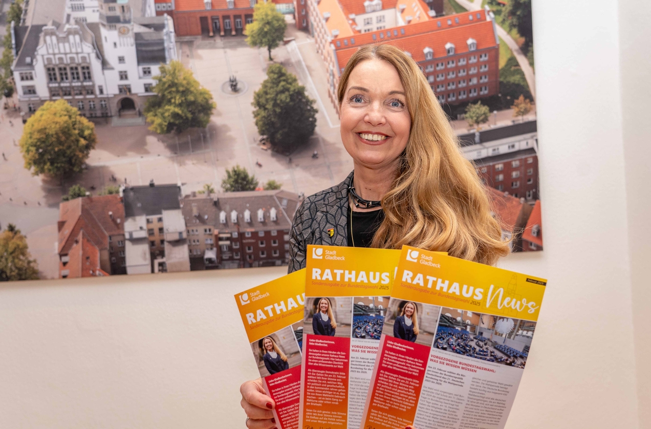 Sonderausgabe der „Rathaus News“ wird zur  Bundestagswahl an alle Haushalte verteilt