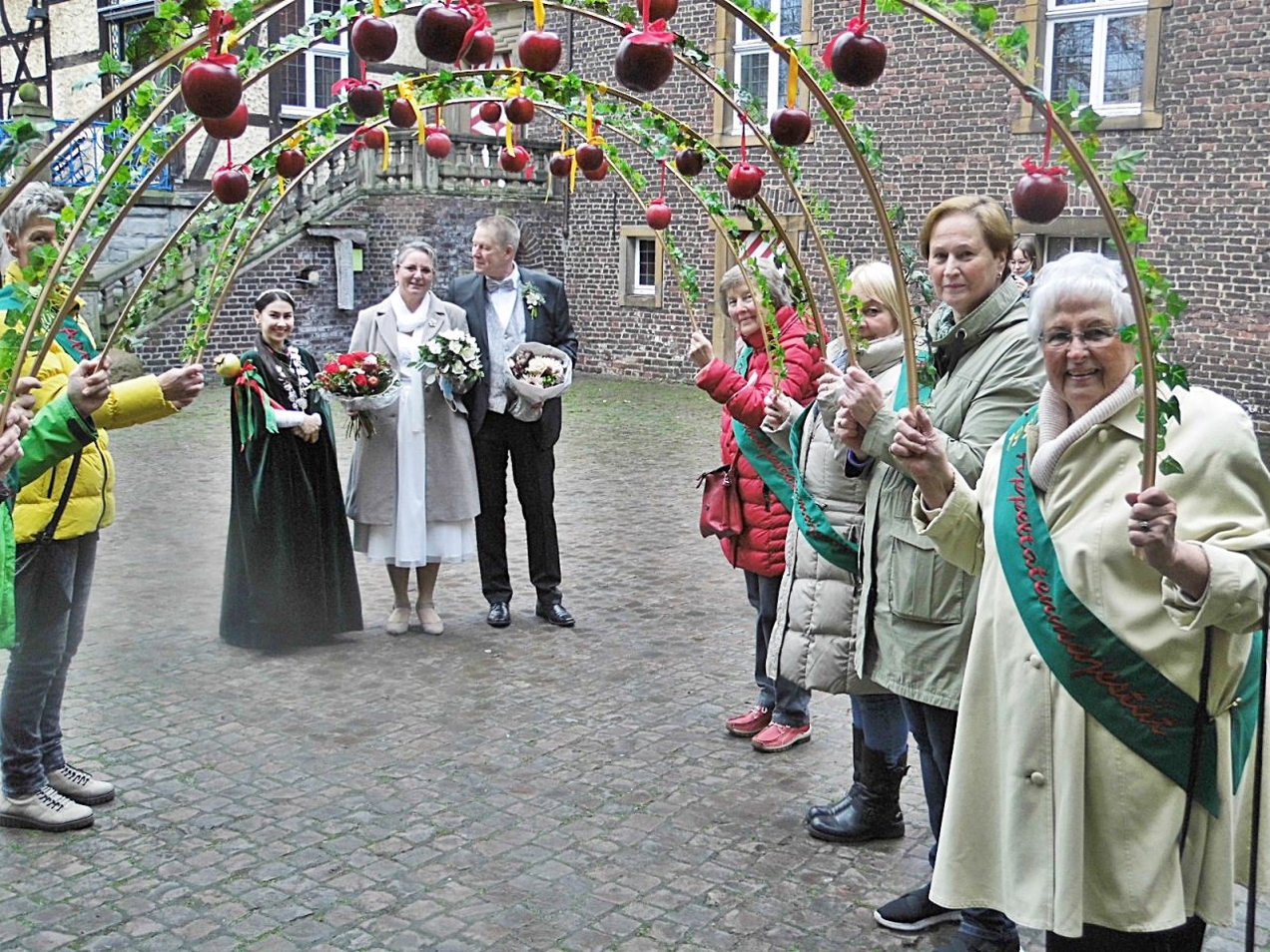 Appeltatenmajestäten blicken auf ein Jahr voller Liebe zurück