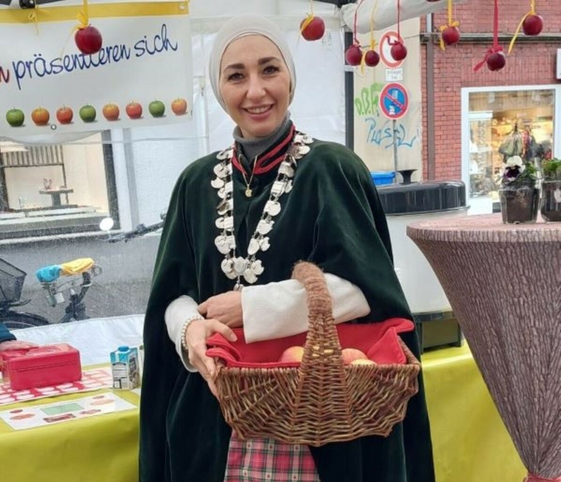 Meryem Cin, die amtierende Appeltatenmajestät.
