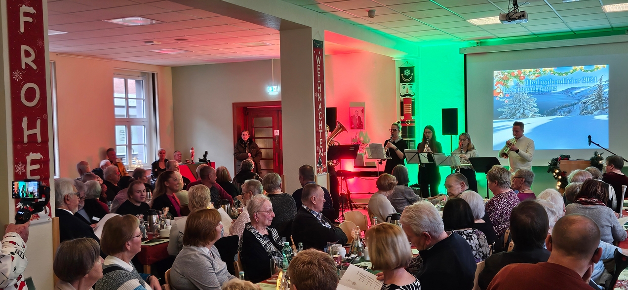 Besinnliche   Heiligabendfeier gegen Einsamkeit