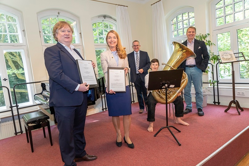 Folkwang Universität der Künste und Musikschule unterzeichnen weiteren Kooperationsvertrag