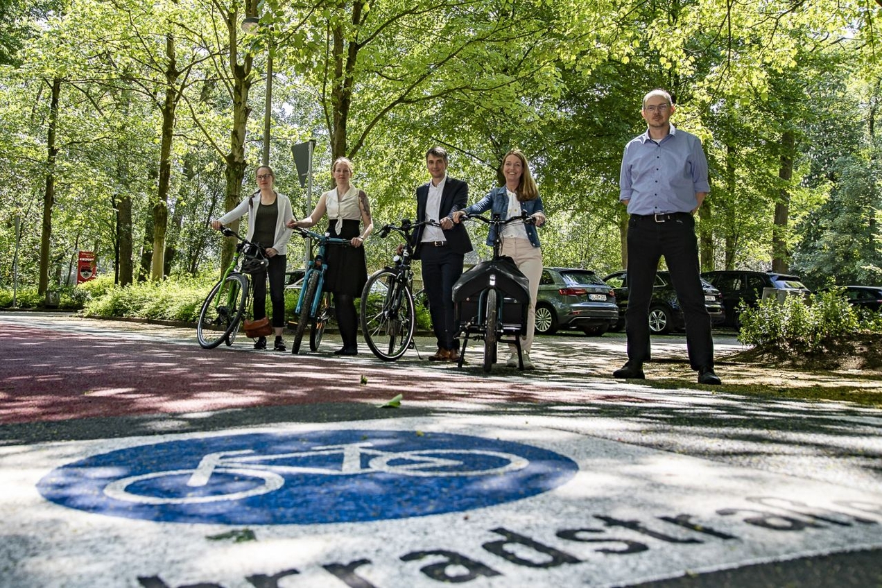 Gladbecks längste Fahrradstraße