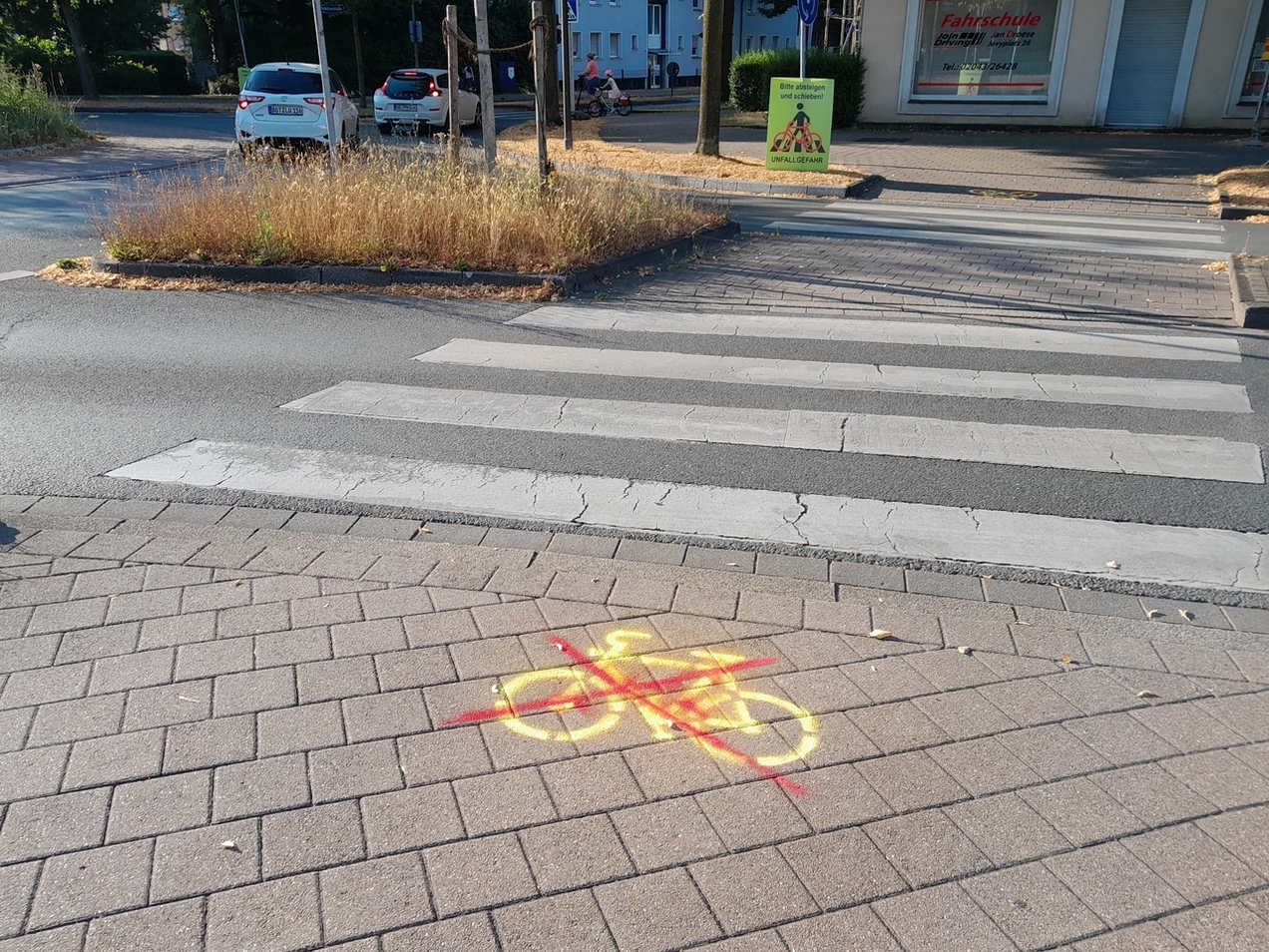 Verkehrssicherheit an Kreisverkehren