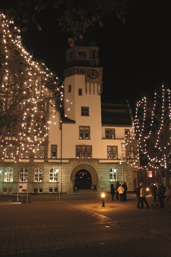 Weihnachtshütten in der Gladbecker Innenstadt