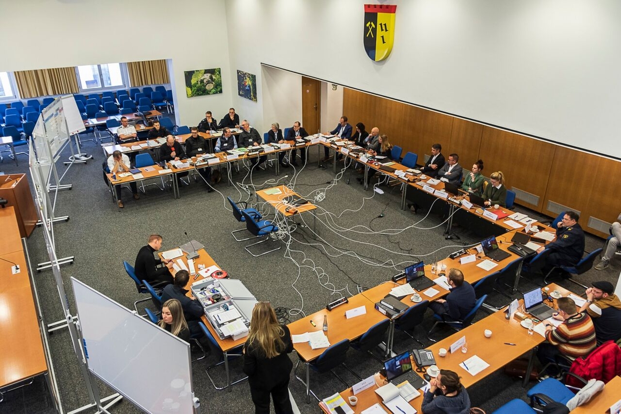 Stadt Gladbeck bereitet sich auf den Ernstfall vor