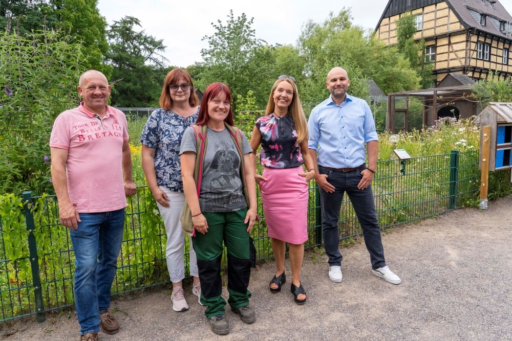 Die Vogelinsel  in Wittringen ist offiziell eröffnet