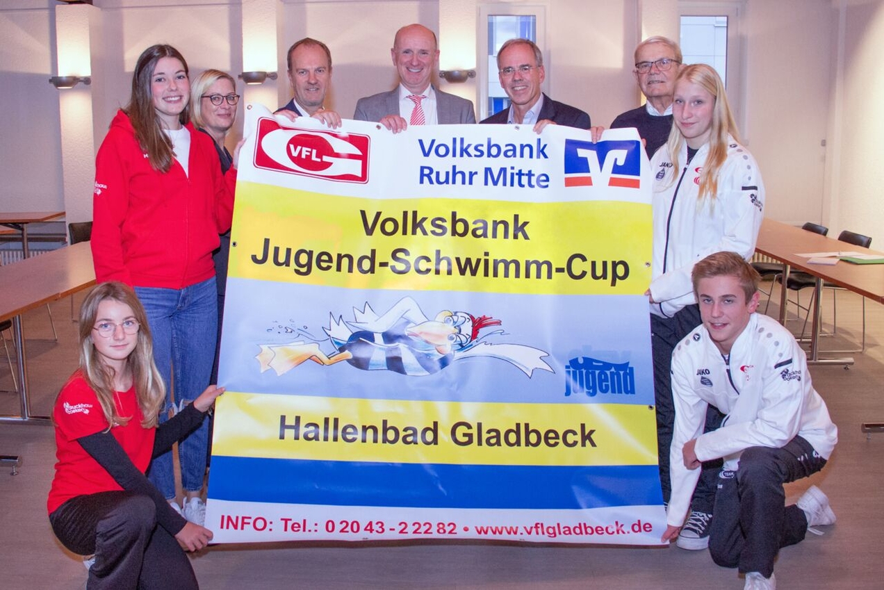 Viel Glück zum 13. Volksbank Jugend-Schwimm-Cup