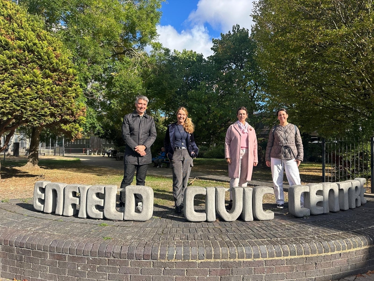 Delegation in Enfield.