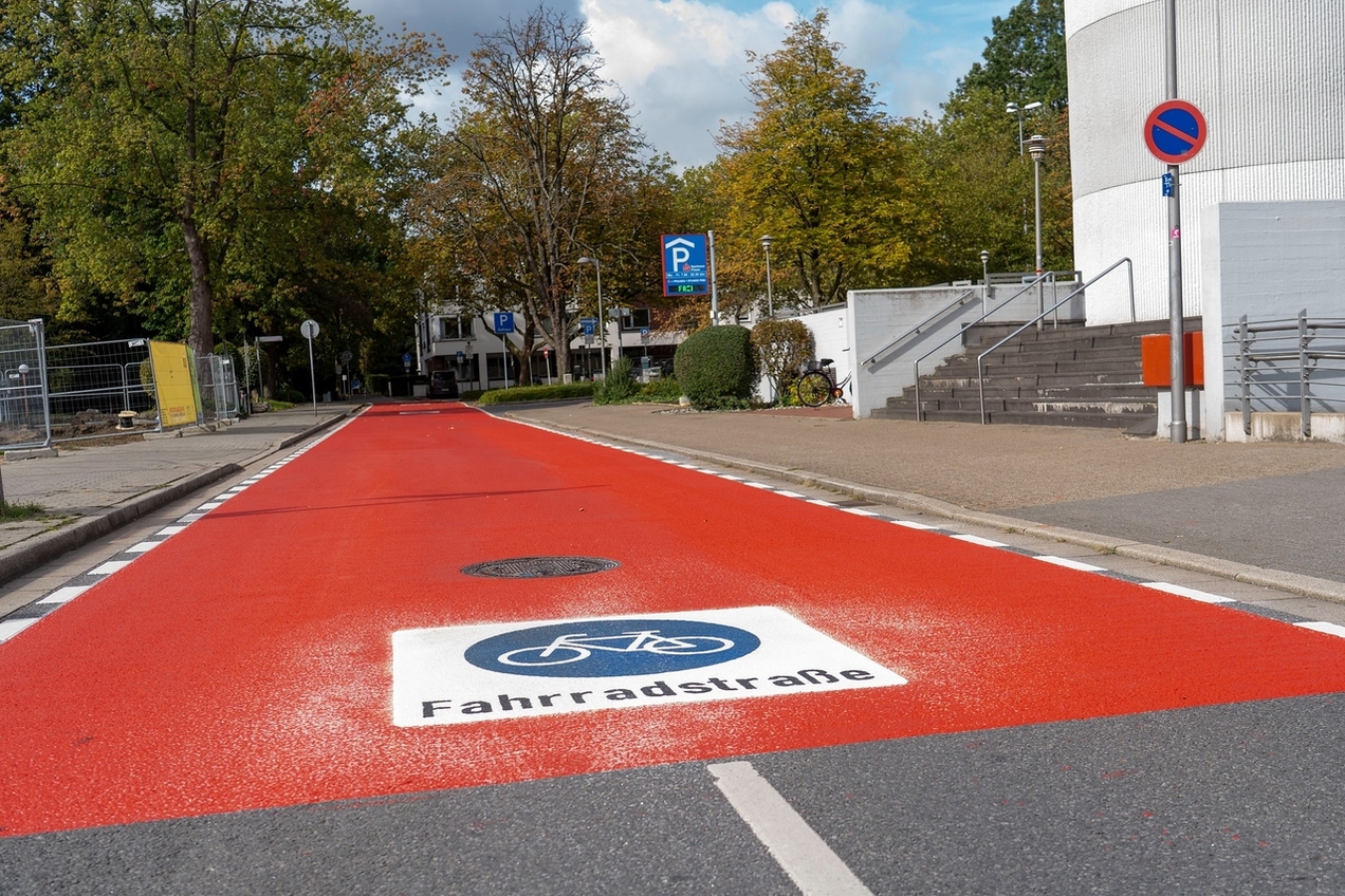 Fahrradstraße.