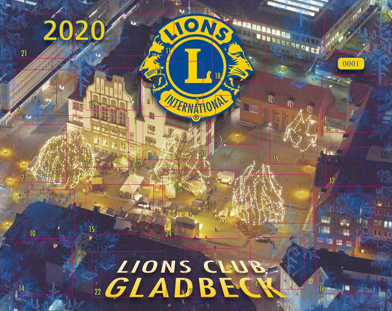 Lions: Preise des Adventskalenders abholen